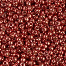 Miyuki rocailles Perlen 8/0 - Duracoat galvanized berry 8-4208